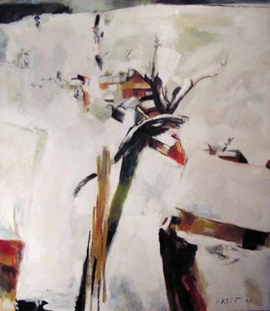 Exhibition photo 2 – Jaroslav Kříž – Paintings