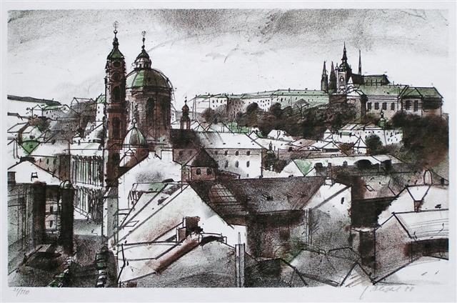 Fotografie z výstavy 5 – Praha a česká krajina očima českých malířů