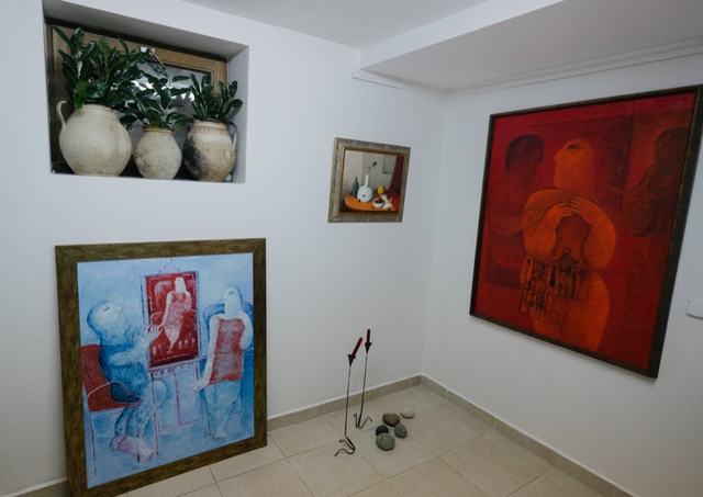 Exhibition photo 7 – Zbyněk Havlín – Paintings