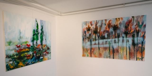 Exhibition photo 9 – Zbyněk Havlín – Paintings
