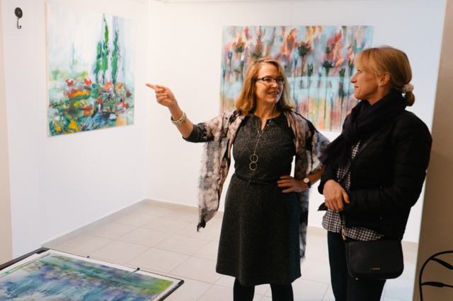 Exhibition photo 25 – Zbyněk Havlín – Paintings
