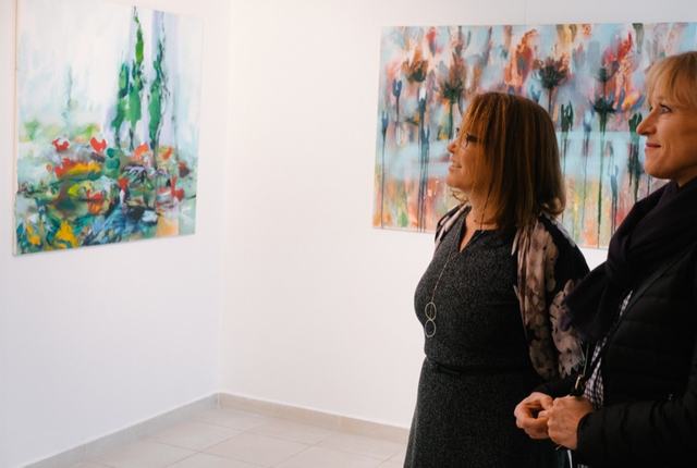 Exhibition photo 27 – Zbyněk Havlín – Paintings